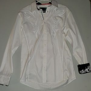 Roar button down